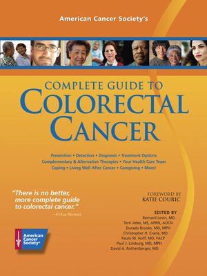 cover image of American Cancer Society's Complete Guide to Colorectal Cancer